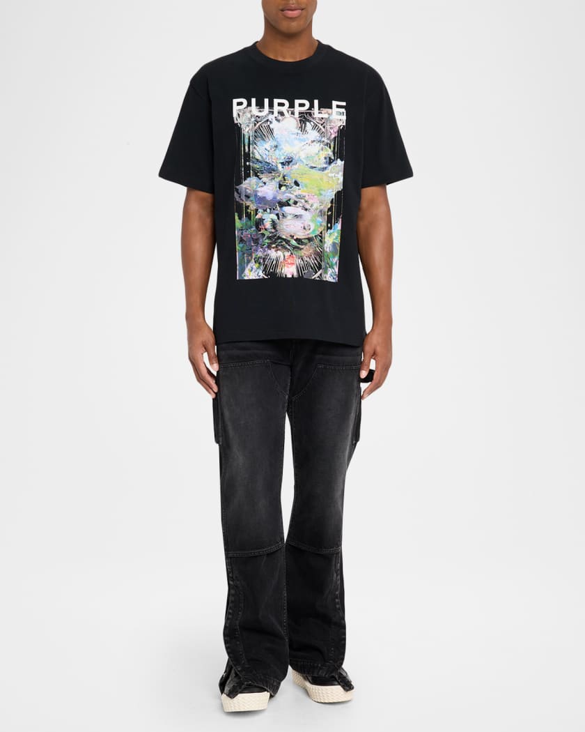 Men's Jersey Graphic Logo T-Shirt