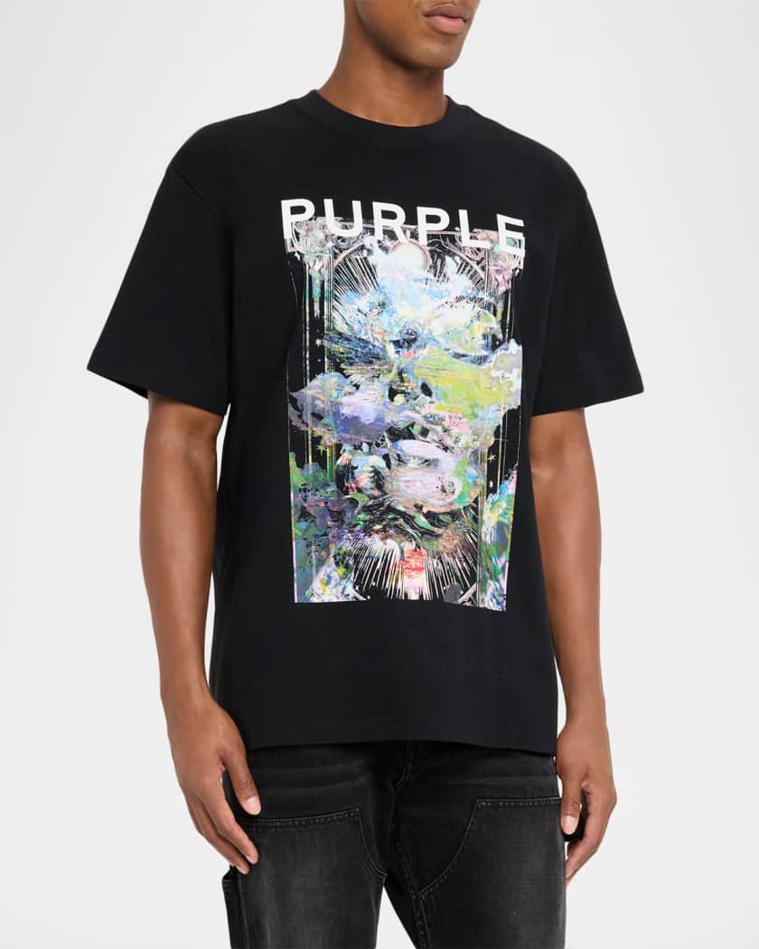 Men's Jersey Graphic Logo T-Shirt