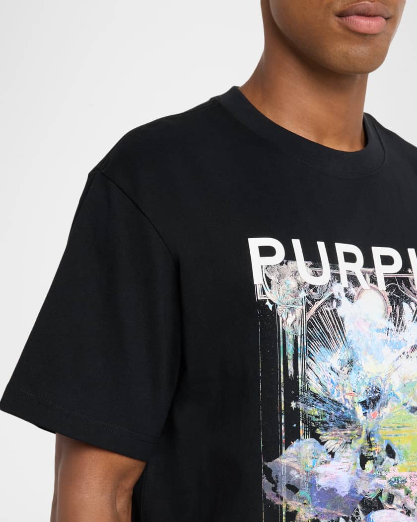 Men's Jersey Graphic Logo T-Shirt