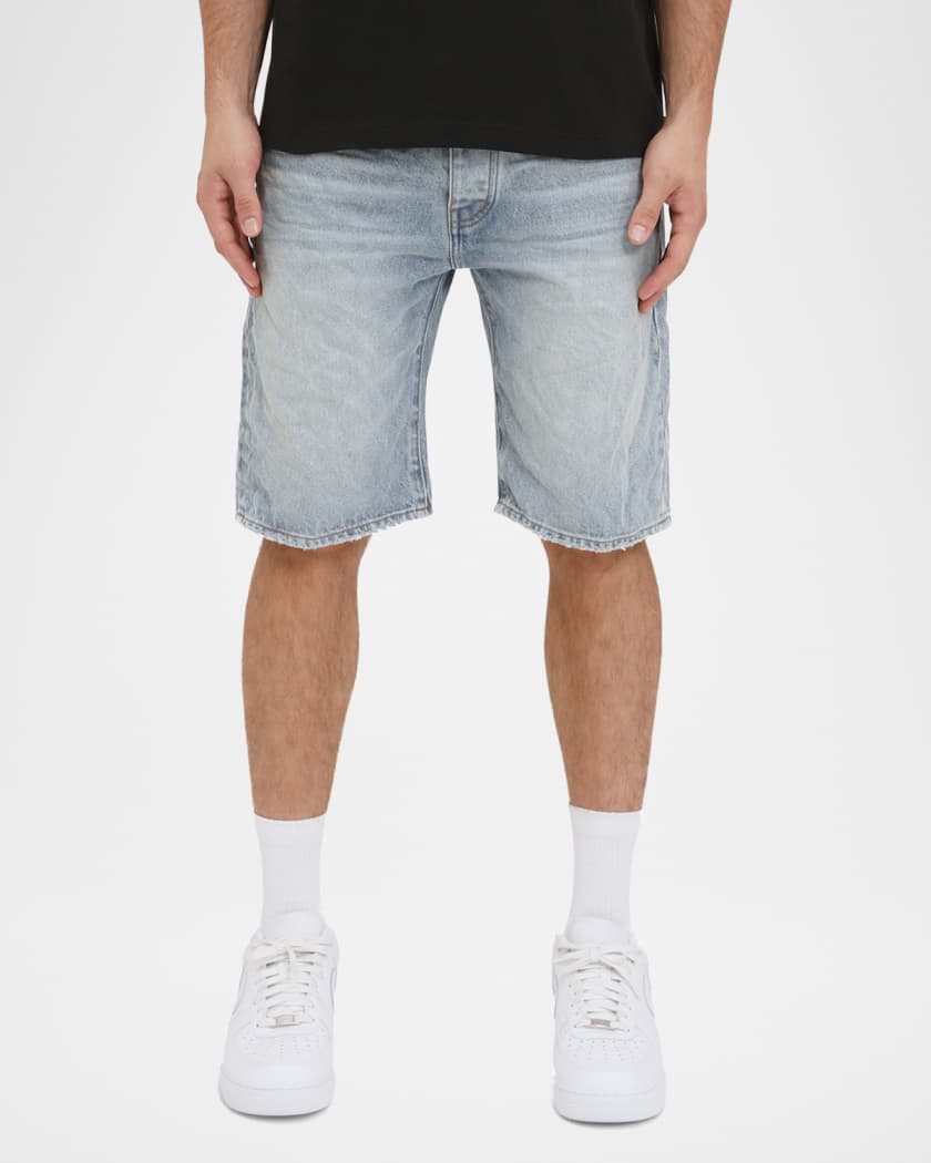 Men's Rivio Worn Denim Shorts