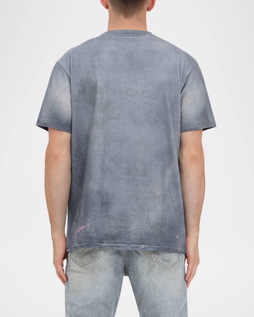 Men's Faded Cotton Jersey Tee
