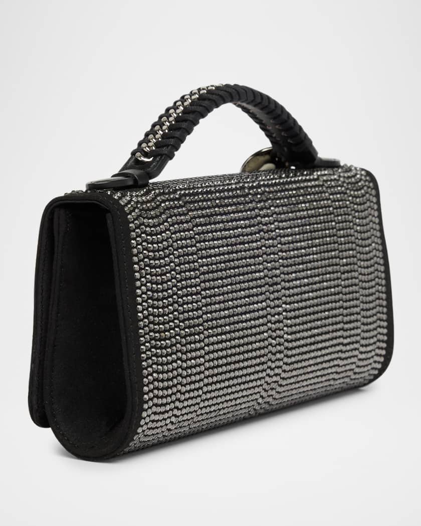 Falabella Crystal Alter Suede Top-Handle Bag