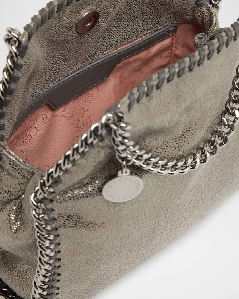 Falabella Tiny Eco Shiny Top-Handle Bag