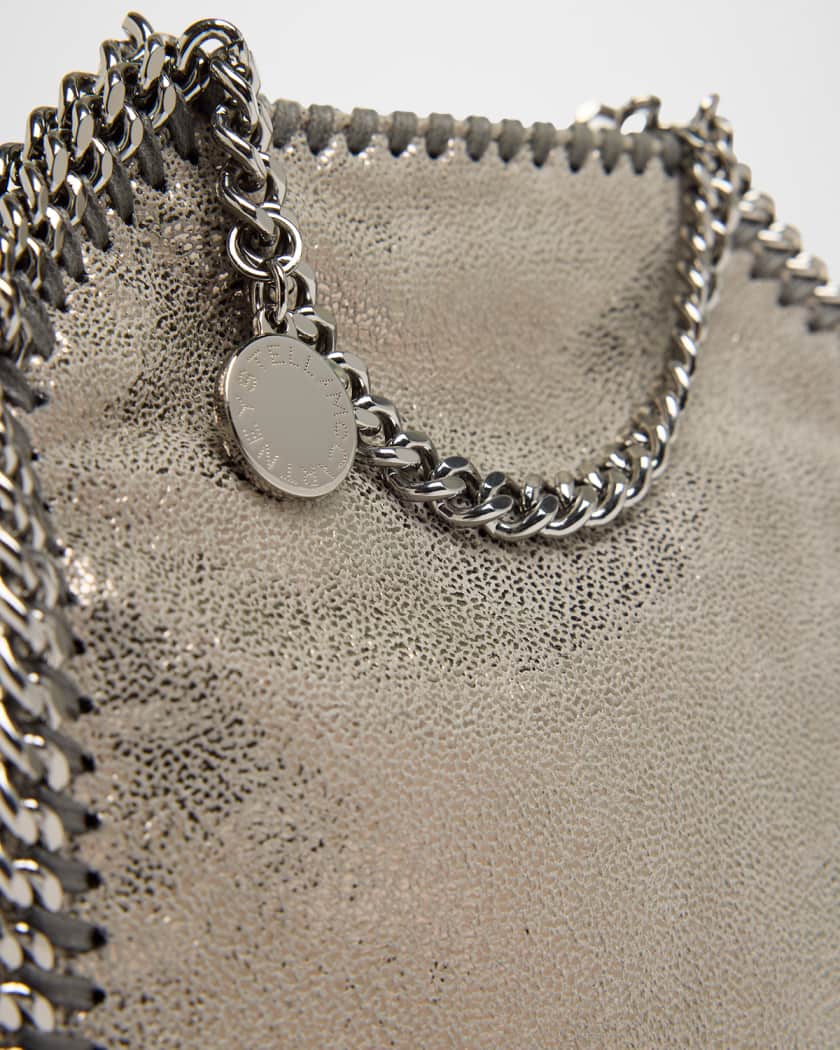 Falabella Tiny Eco Shiny Top-Handle Bag