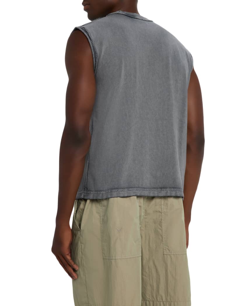 Men's Logo Sleeveless Crewneck T-Shirt