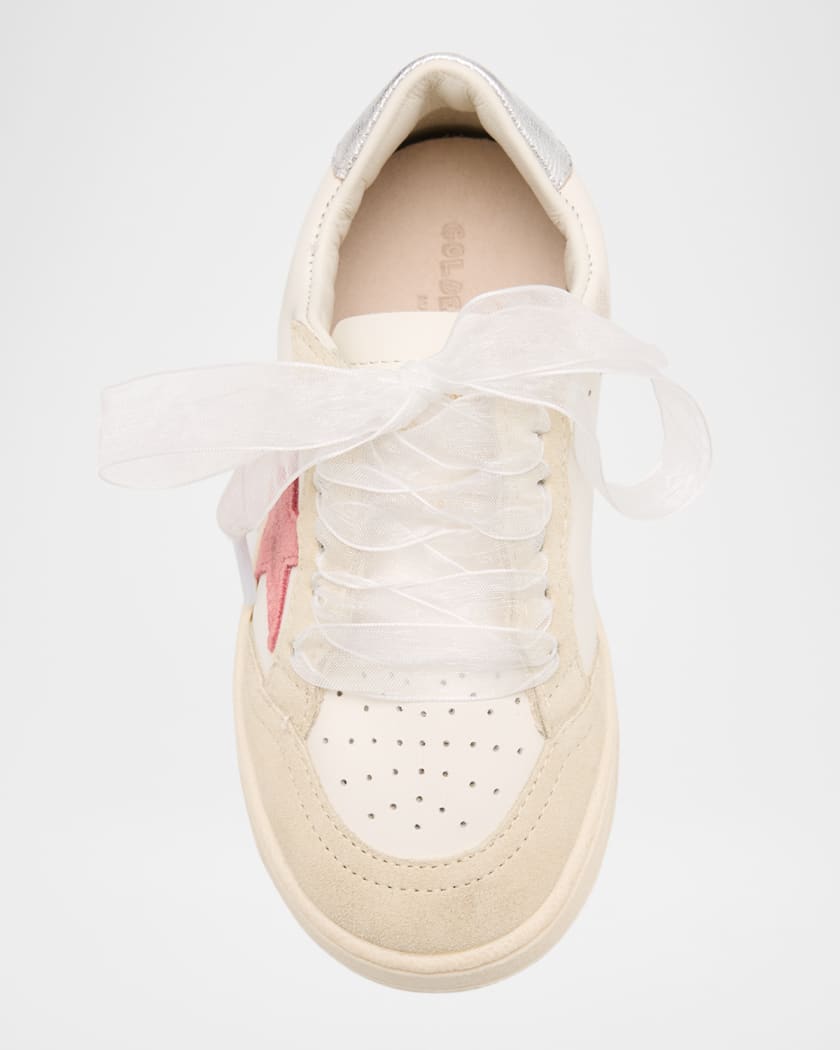  Girl's Ballstar Suede Low Top Sneakers, Toddlers/Kids