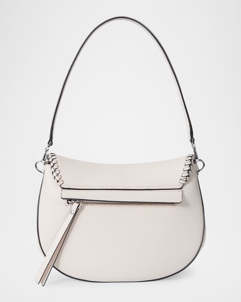 Bentley Medium Leather Saddle Shoulder Bag