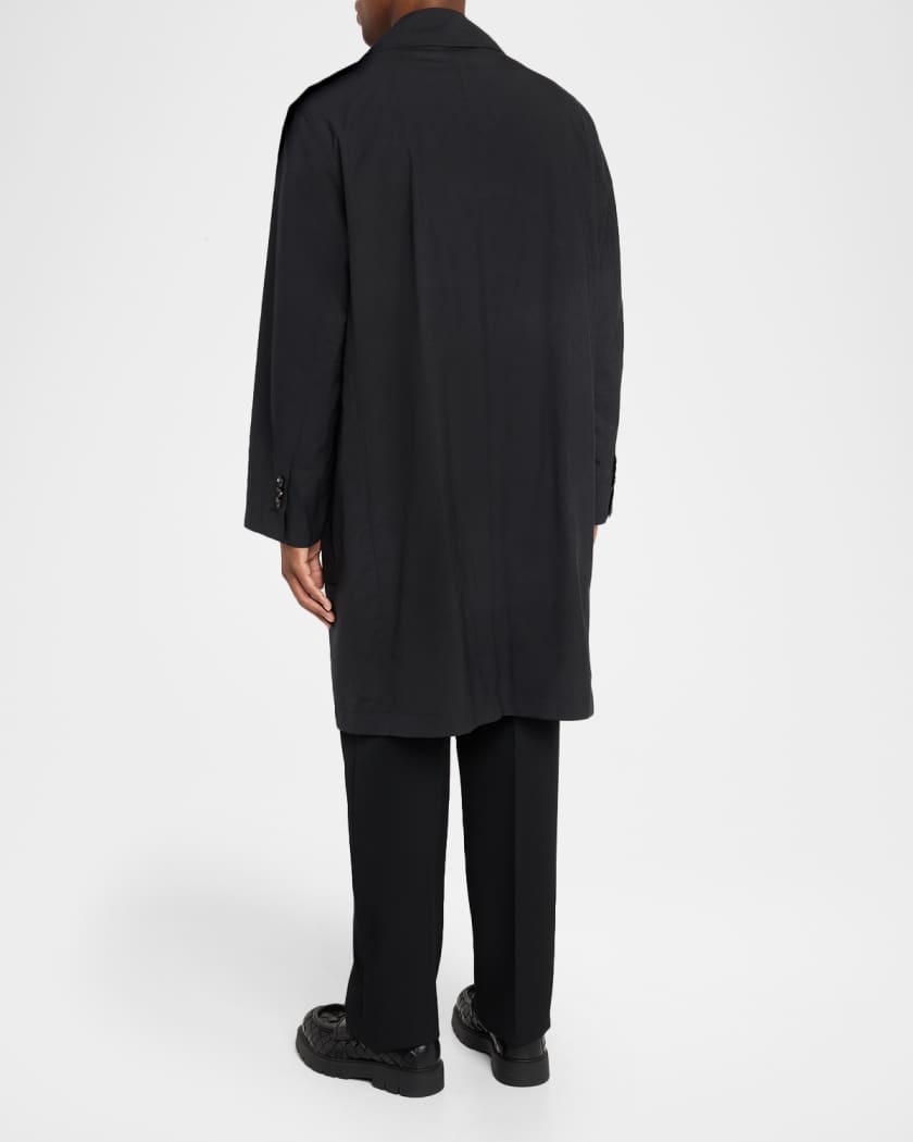 Bottega Veneta Men's Superfine Wool Overcoat | Neiman Marcus
