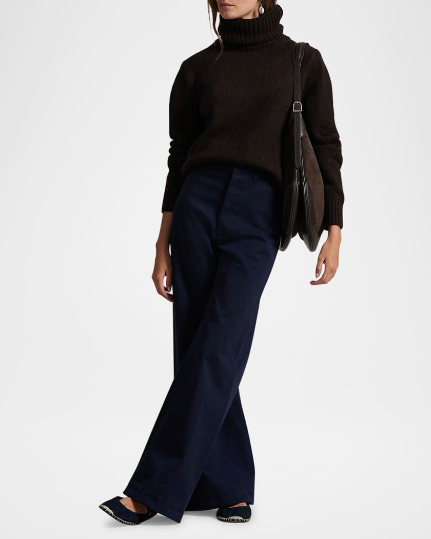 Wool Turtleneck Sweater