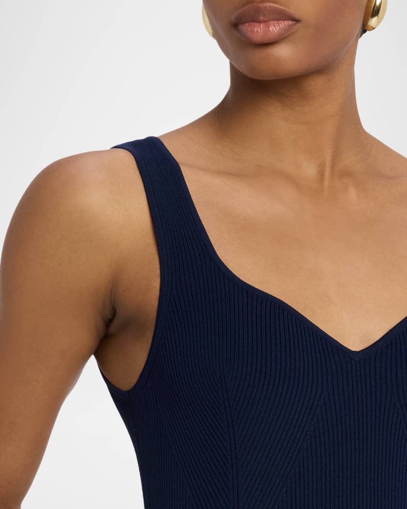 Josephine Sleeveless A-Line Midi Dress