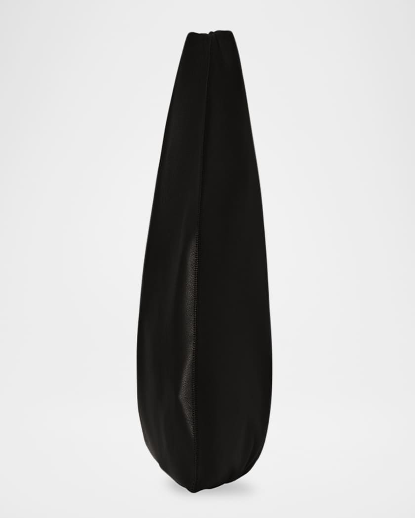 Bindle Small Shoulder Bag in Silk Leather