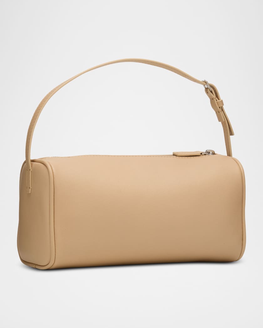 90s Top-Handle Bag in Silk Leather