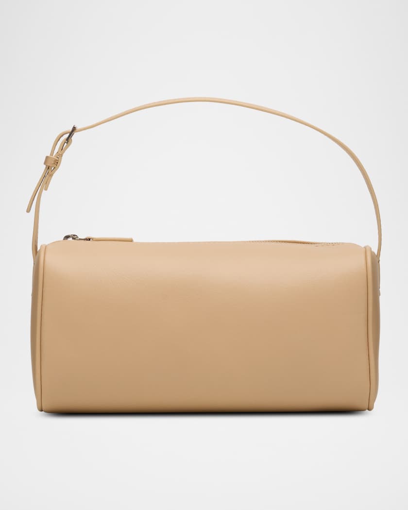 90s Top-Handle Bag in Silk Leather