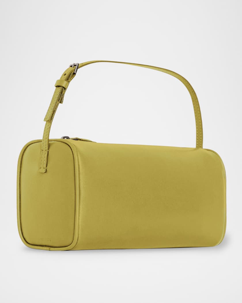 90s Top-Handle Bag in Silk Leather