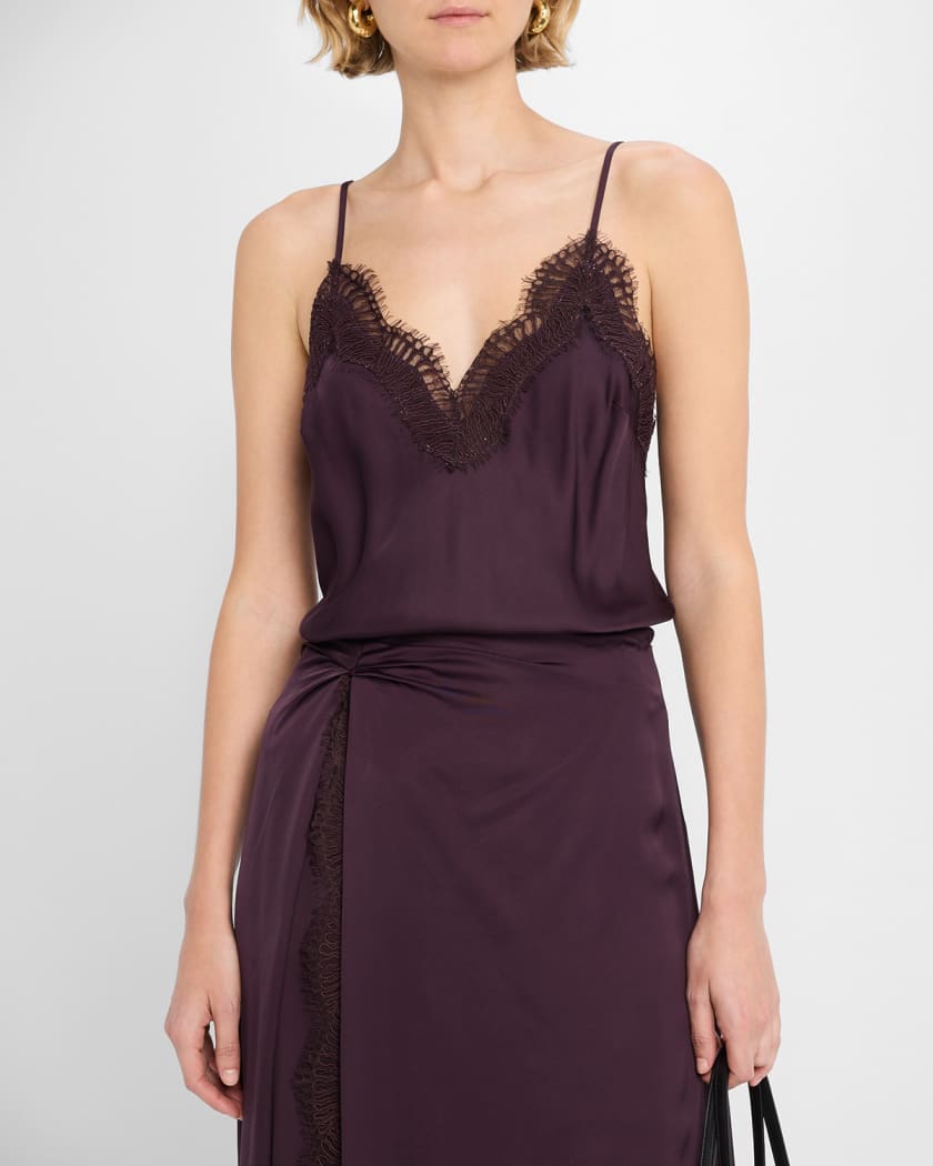 Presley Lace-Trim Cami 
