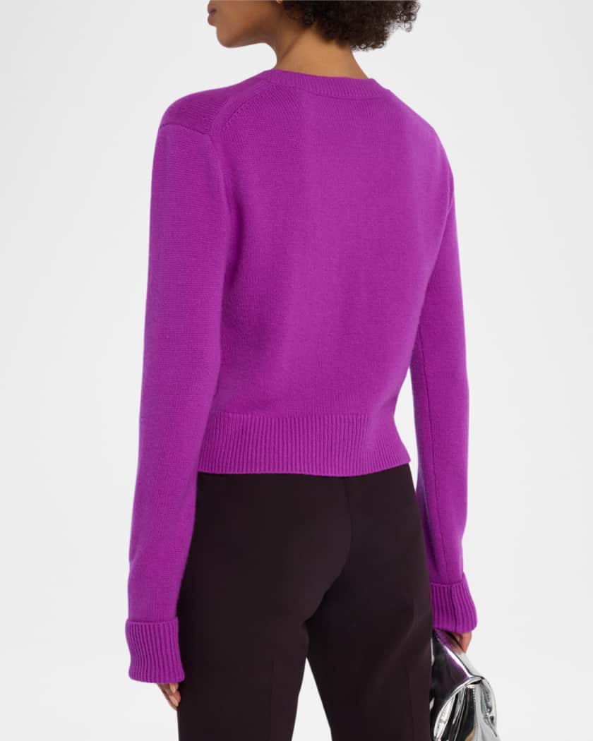 Skyler Cropped Cashmere Cardigan