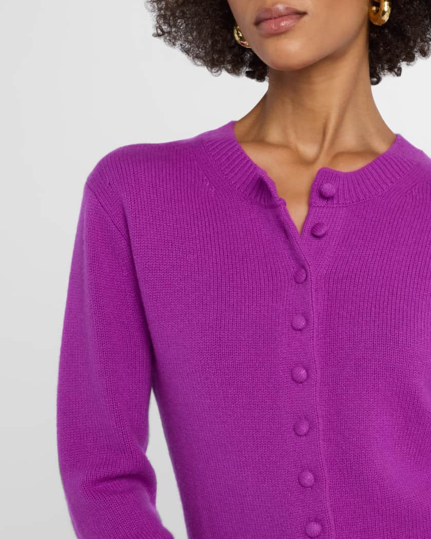Skyler Cropped Cashmere Cardigan