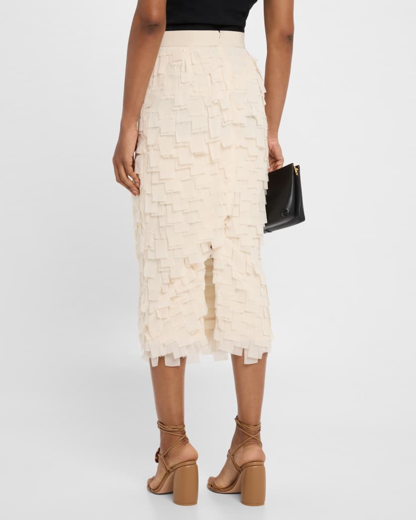 Brianna Layered Midi Skirt