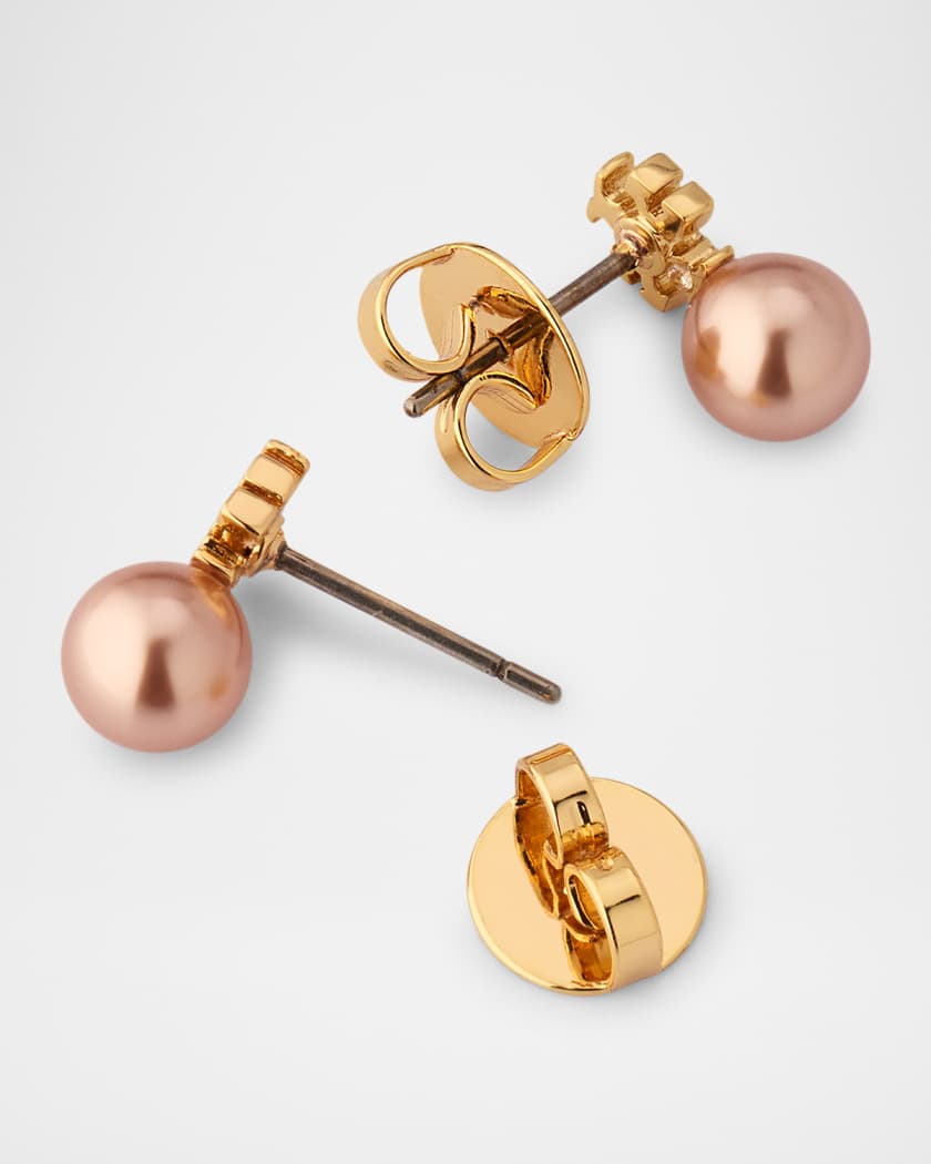 Pearly Stud Earrings