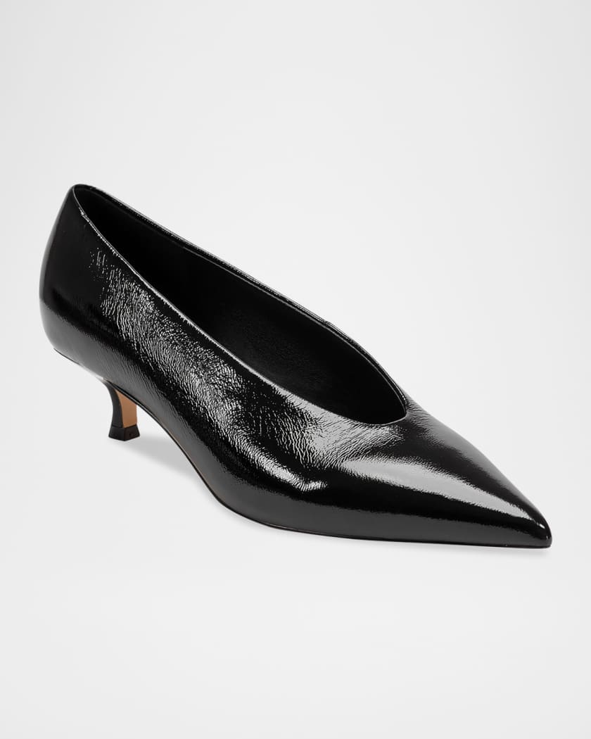 Cecile Leather Pumps