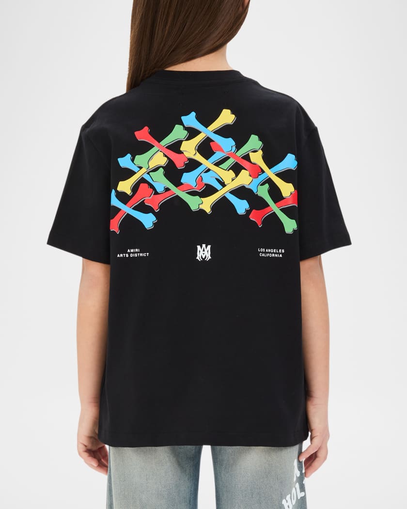 Boy's Stacked Bones Graphic T-Shirt, Size 4-12