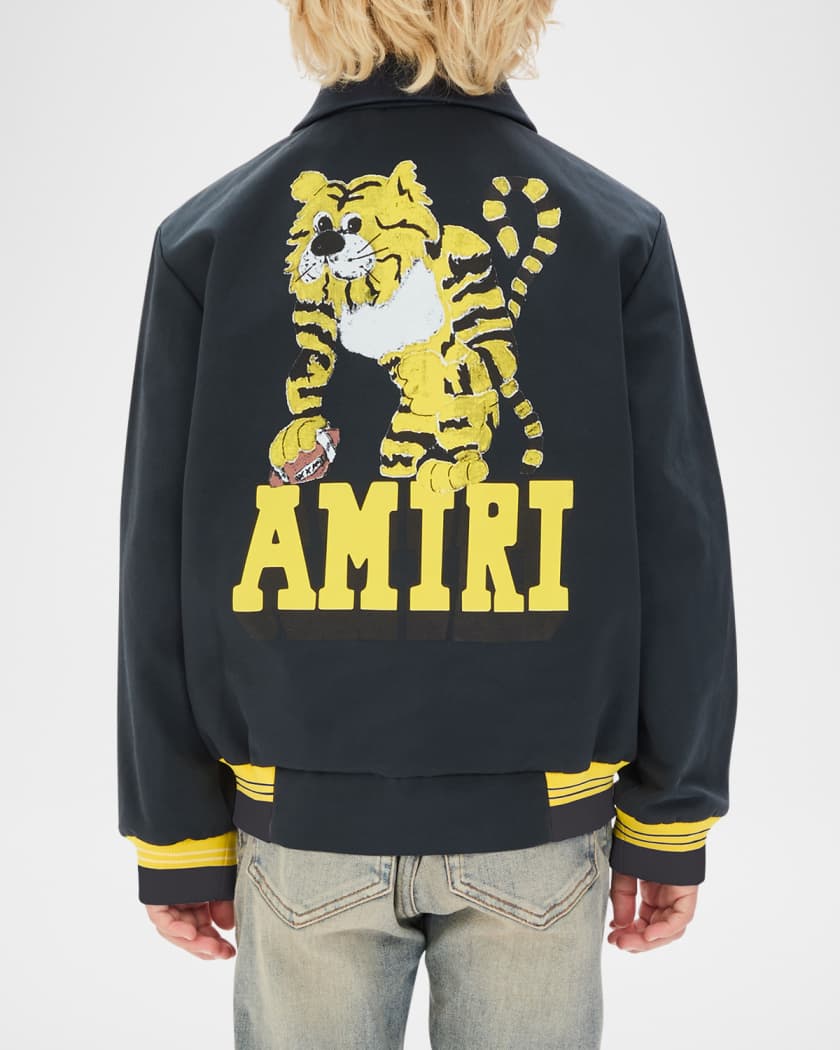 Amiri Kid's Amiri Tiger Varsity Jacket, Size 4-12 | Neiman