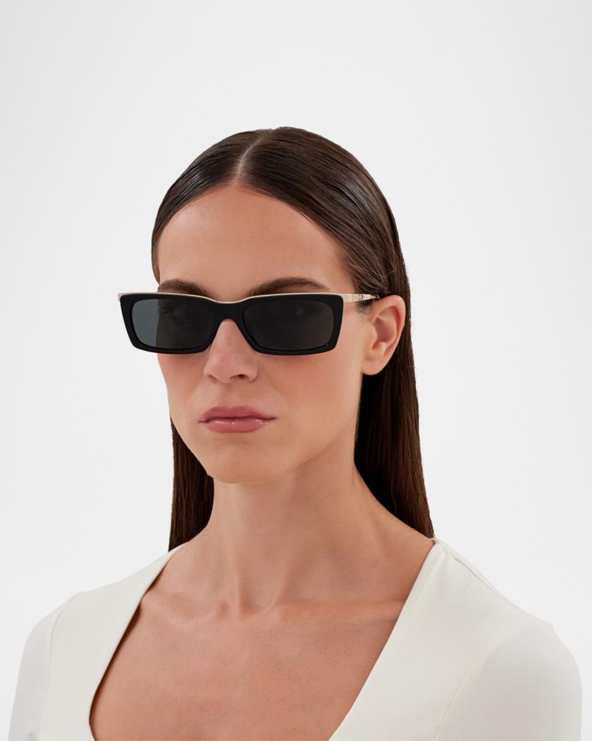 Saint Laurent Unisex SL 766 Acetate Rectangle Sunglasses | Neiman