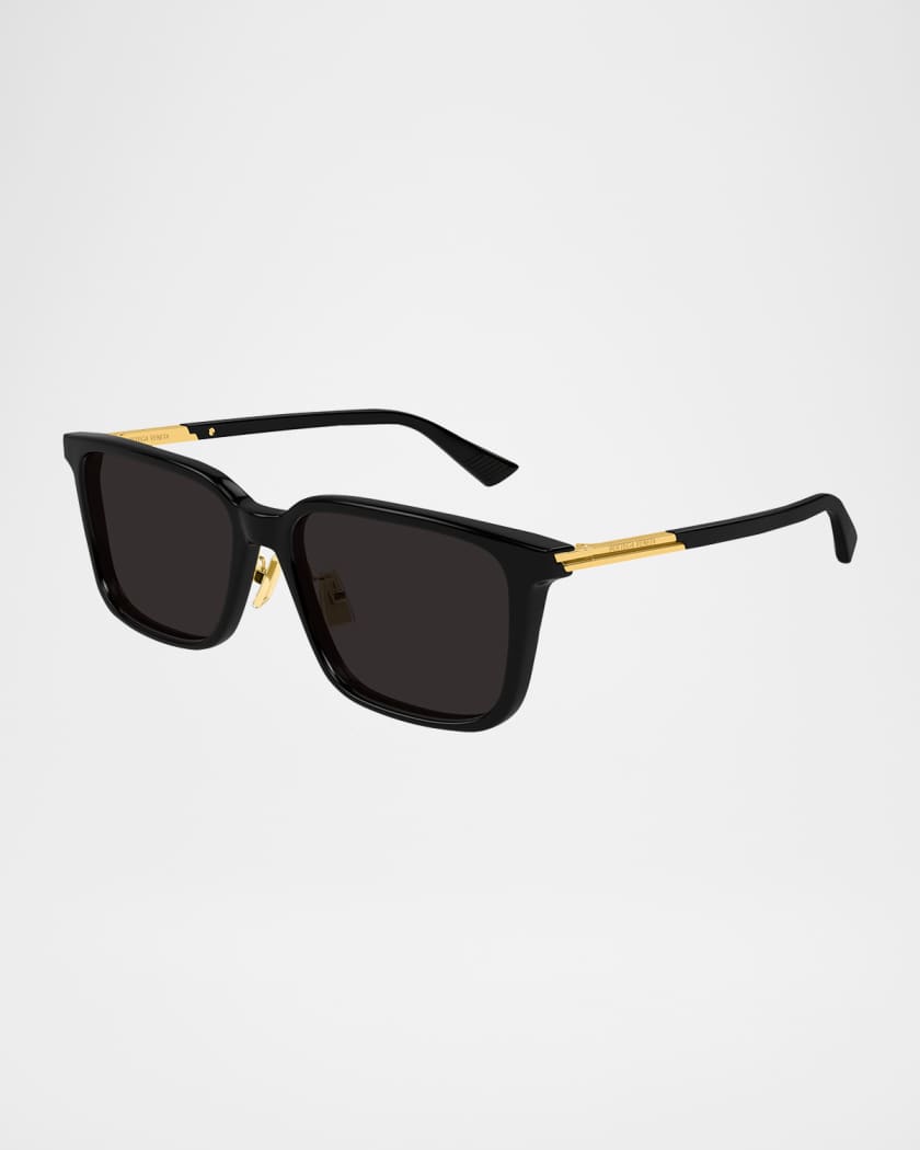 Men's BV1374SK Acetate Rectangle Sunglasses