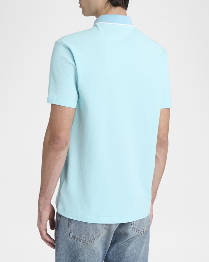 Men's Medusa Pique Polo Shirt