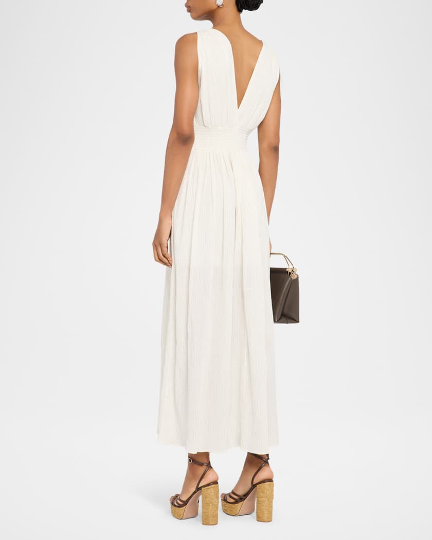 Opal Sleeveless V-Neck Maxi Dress