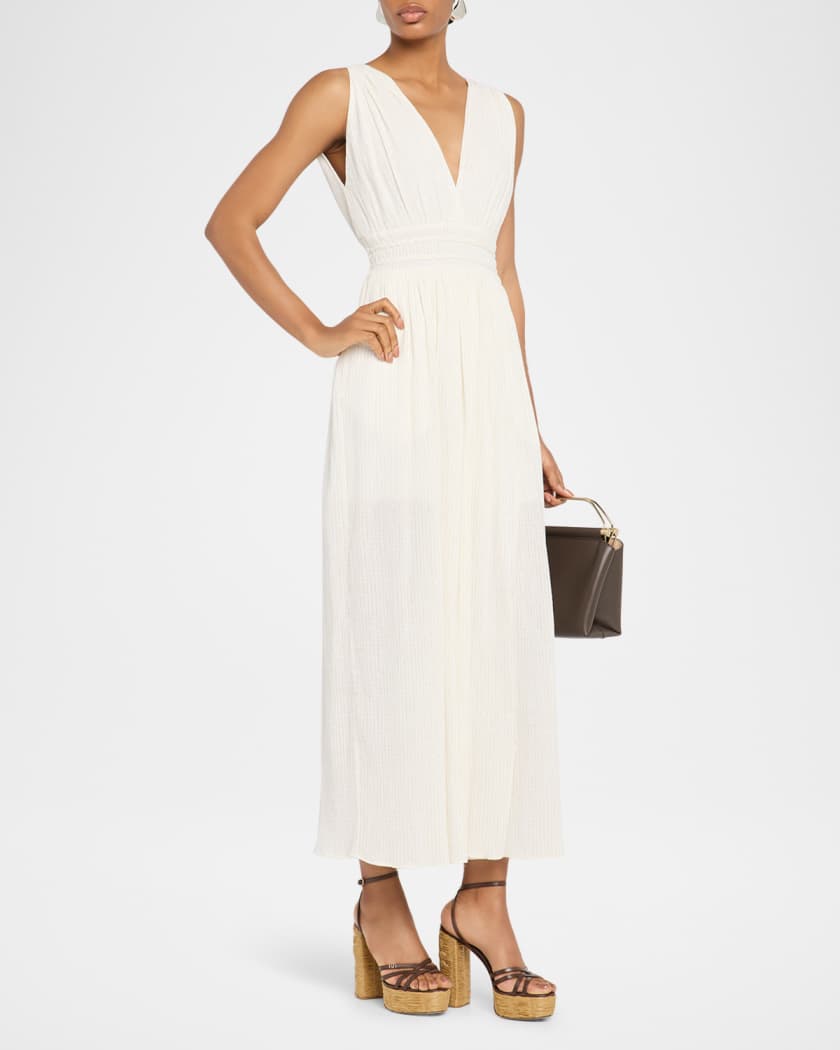 Opal Sleeveless V-Neck Maxi Dress