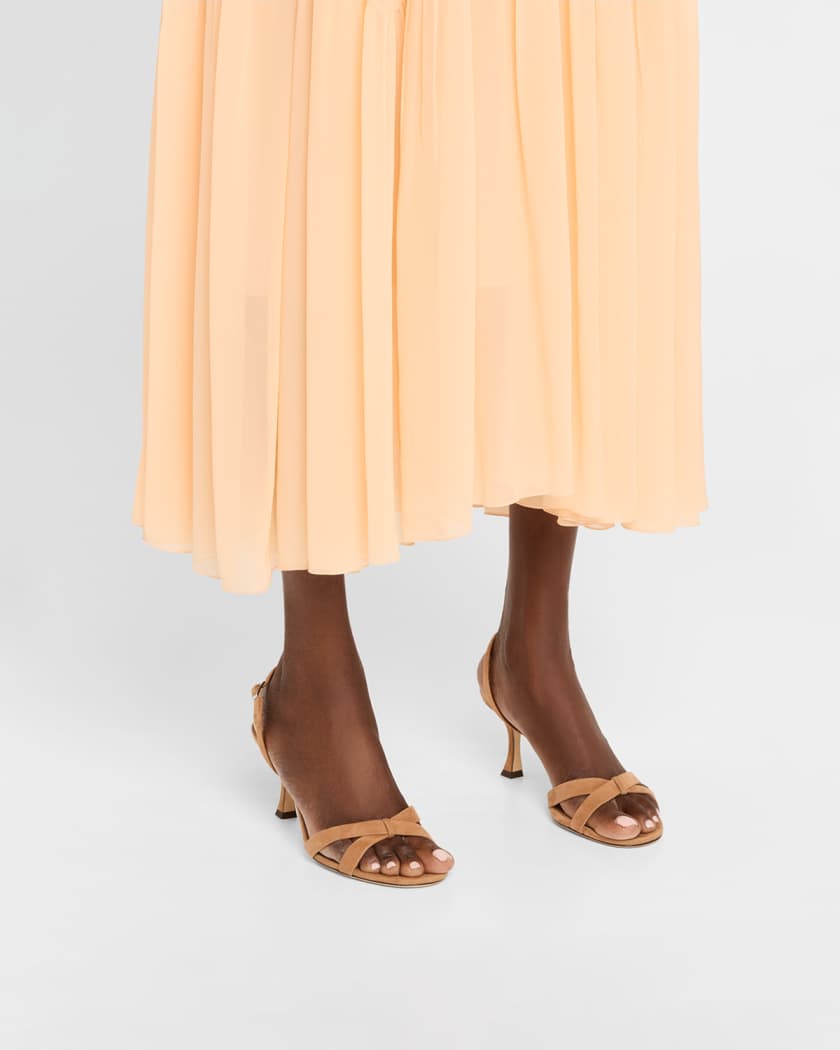 Elsy 70 Suede Sandals