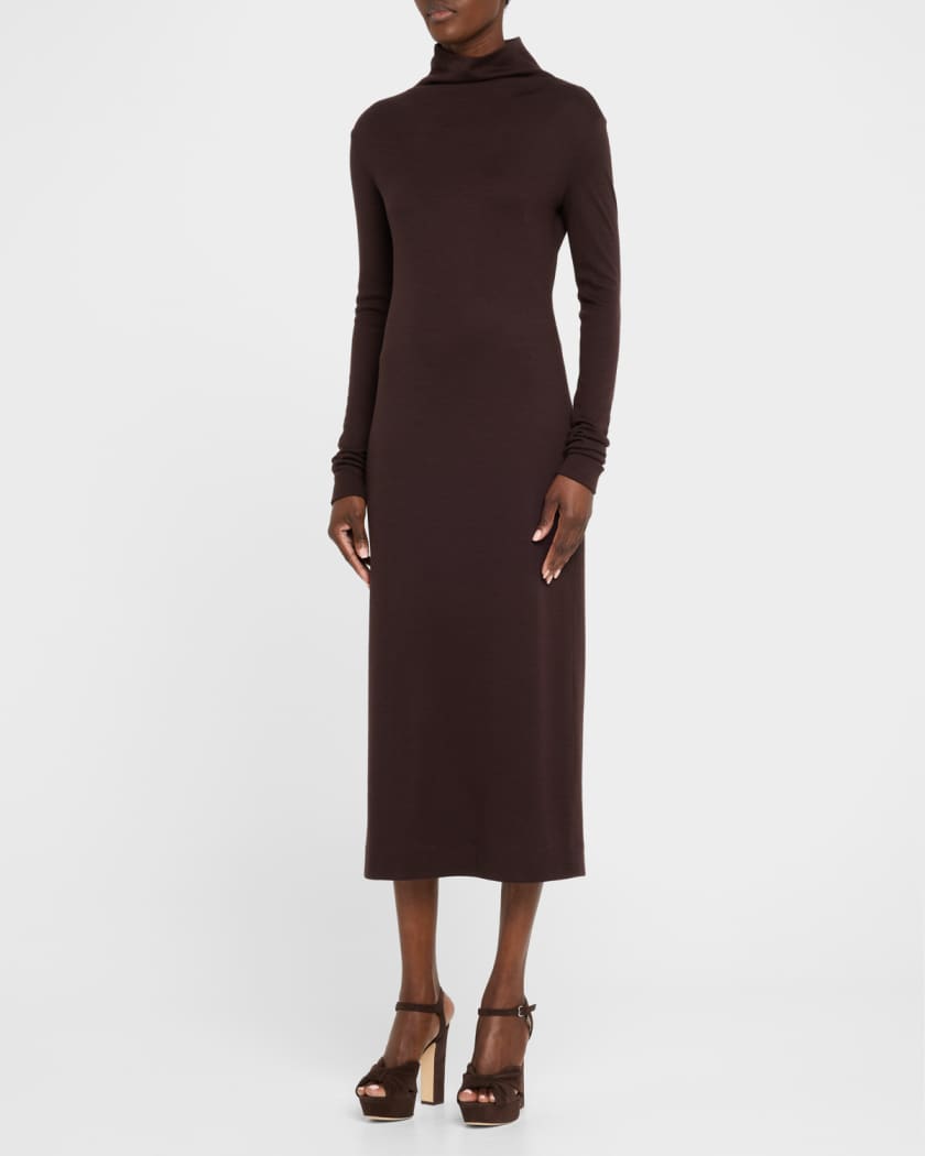 Heloise 120 Suede Ankle-Strap Platform Sandals