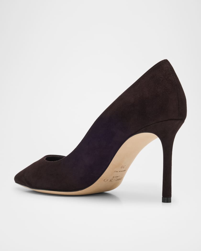 Romy 85 Suede Pumps