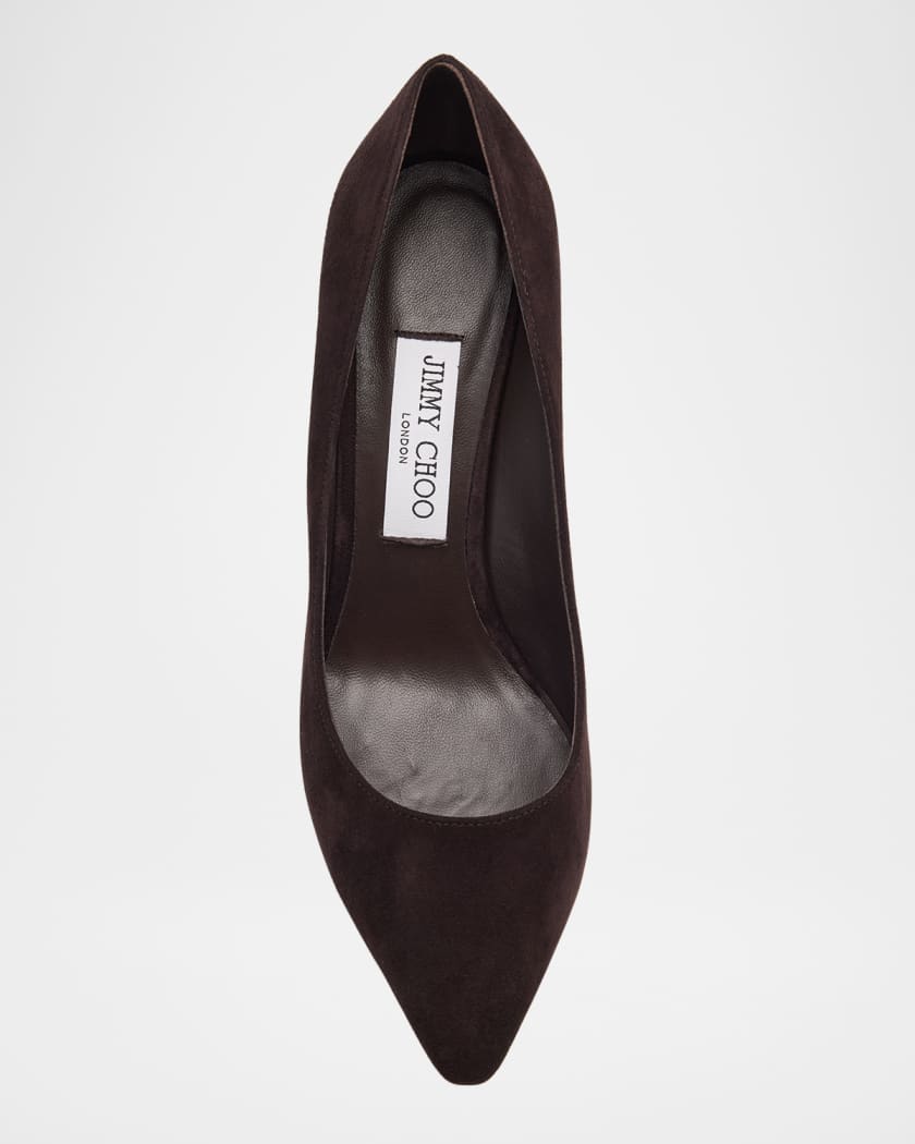 Romy 85 Suede Pumps