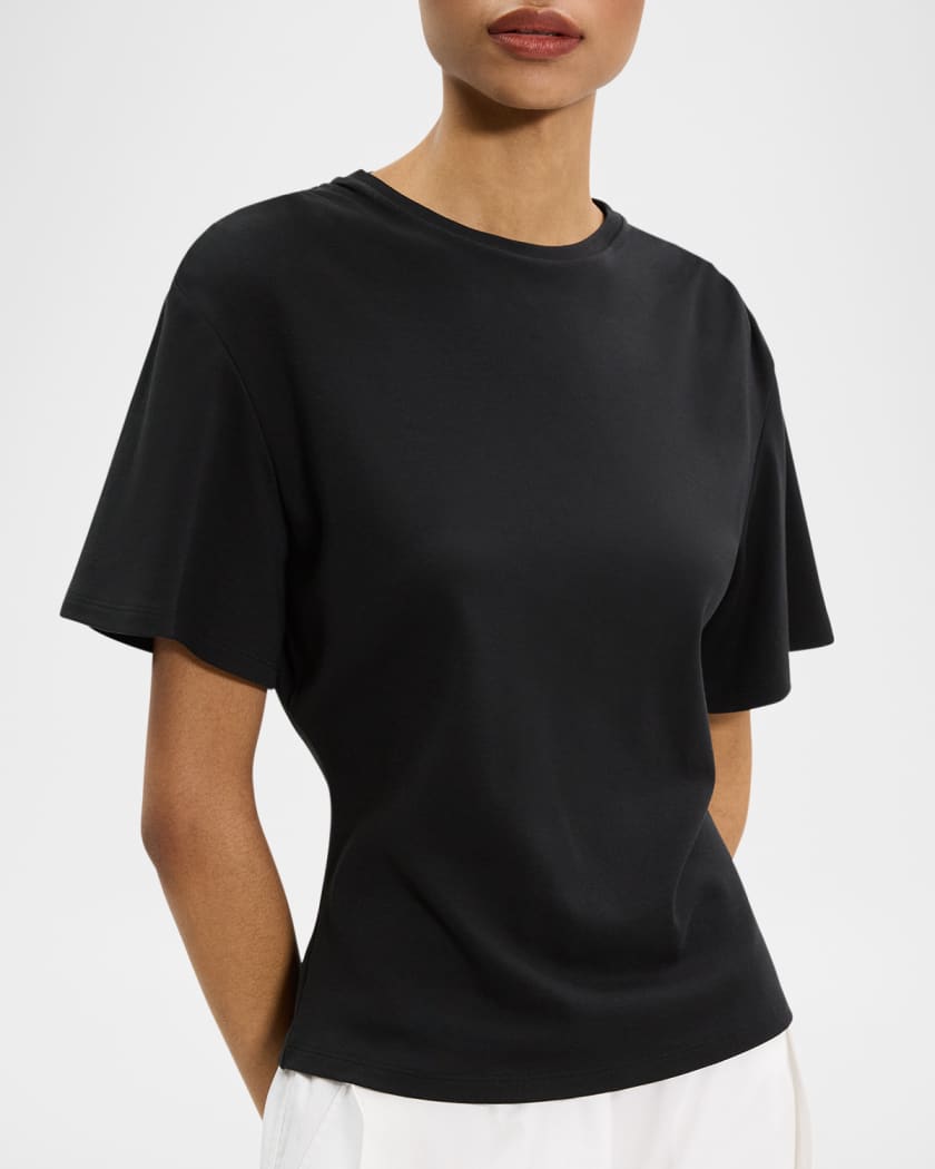 Gathered Shoulder Top