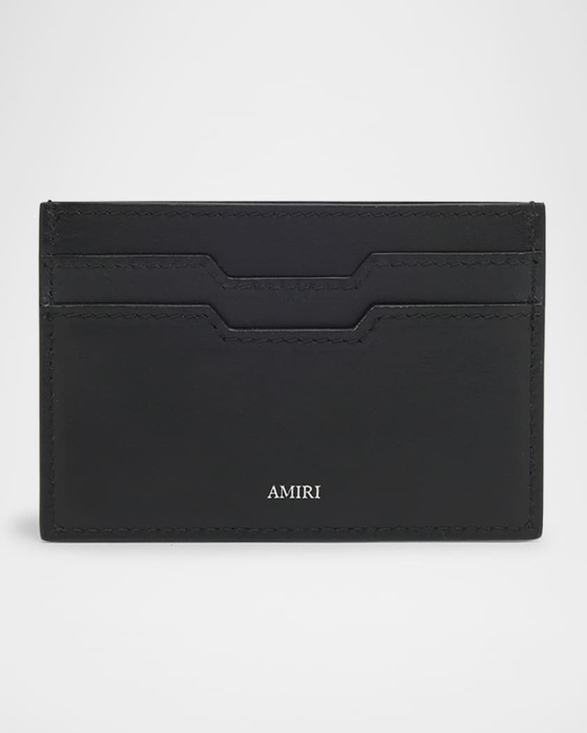 Men's Amiri Hollywood Leather Card Holder