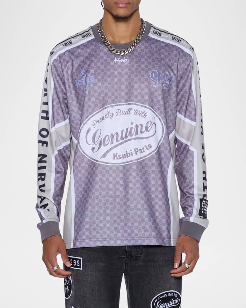 Men's Garage Moto Jersey Long-Sleeve T-Shirt