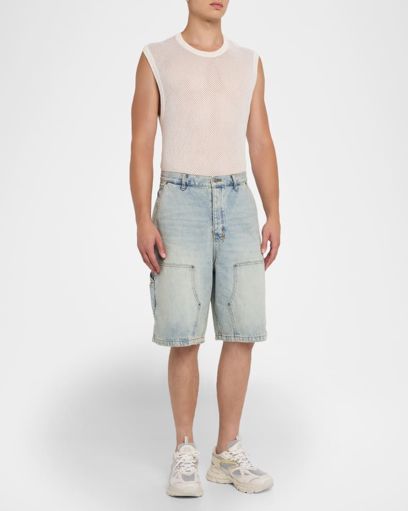 Men's Maxx Operator Wide-Leg Carpenter Jean Shorts