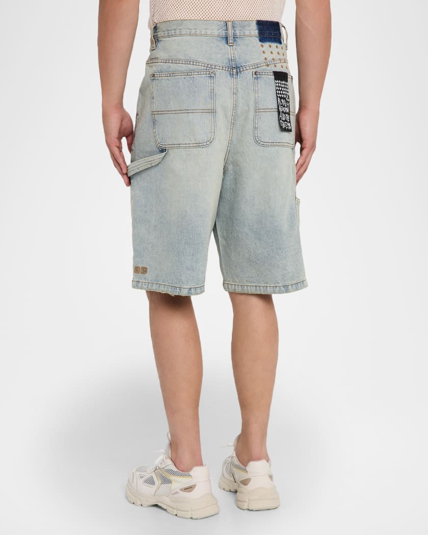 Men's Maxx Operator Wide-Leg Carpenter Jean Shorts
