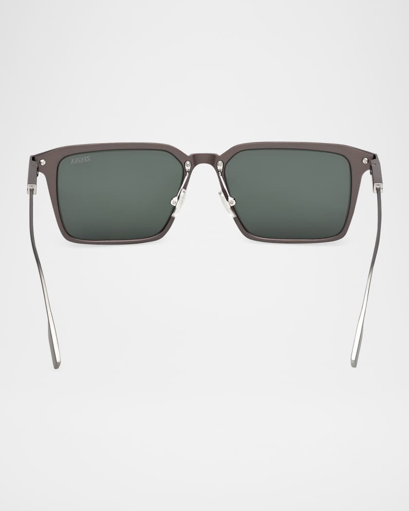 セットアップ Men's ZEGNA Aluminum Marcus Neiman | Sunglasses Square マウンテンパーカー