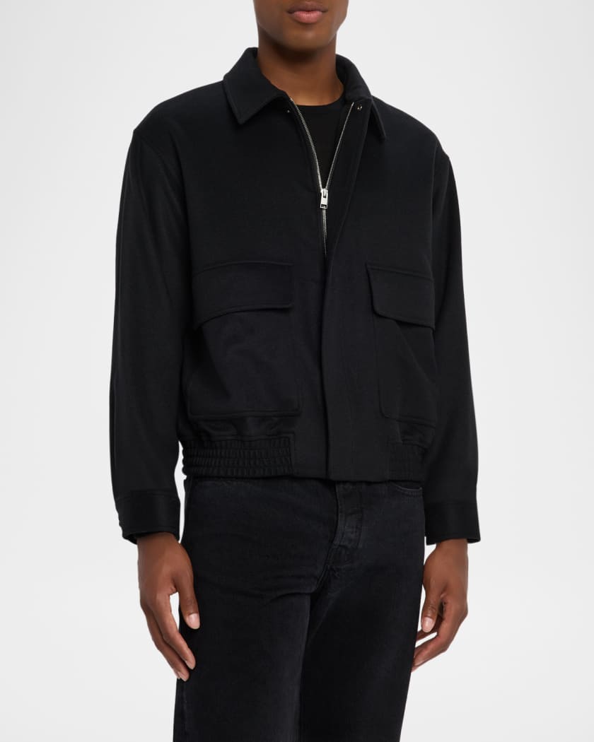 Men's Wool and Cashmere Blouson