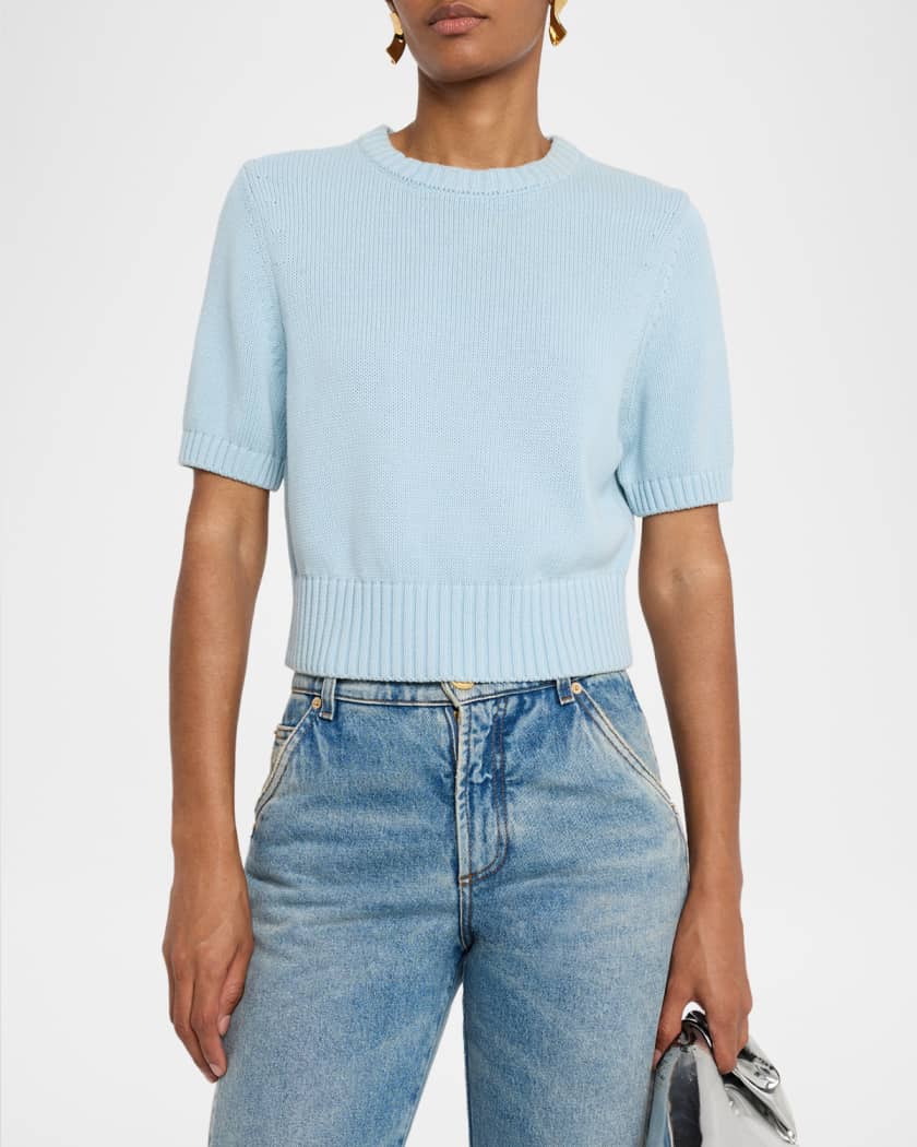 Elsie Short-Sleeve Sweater