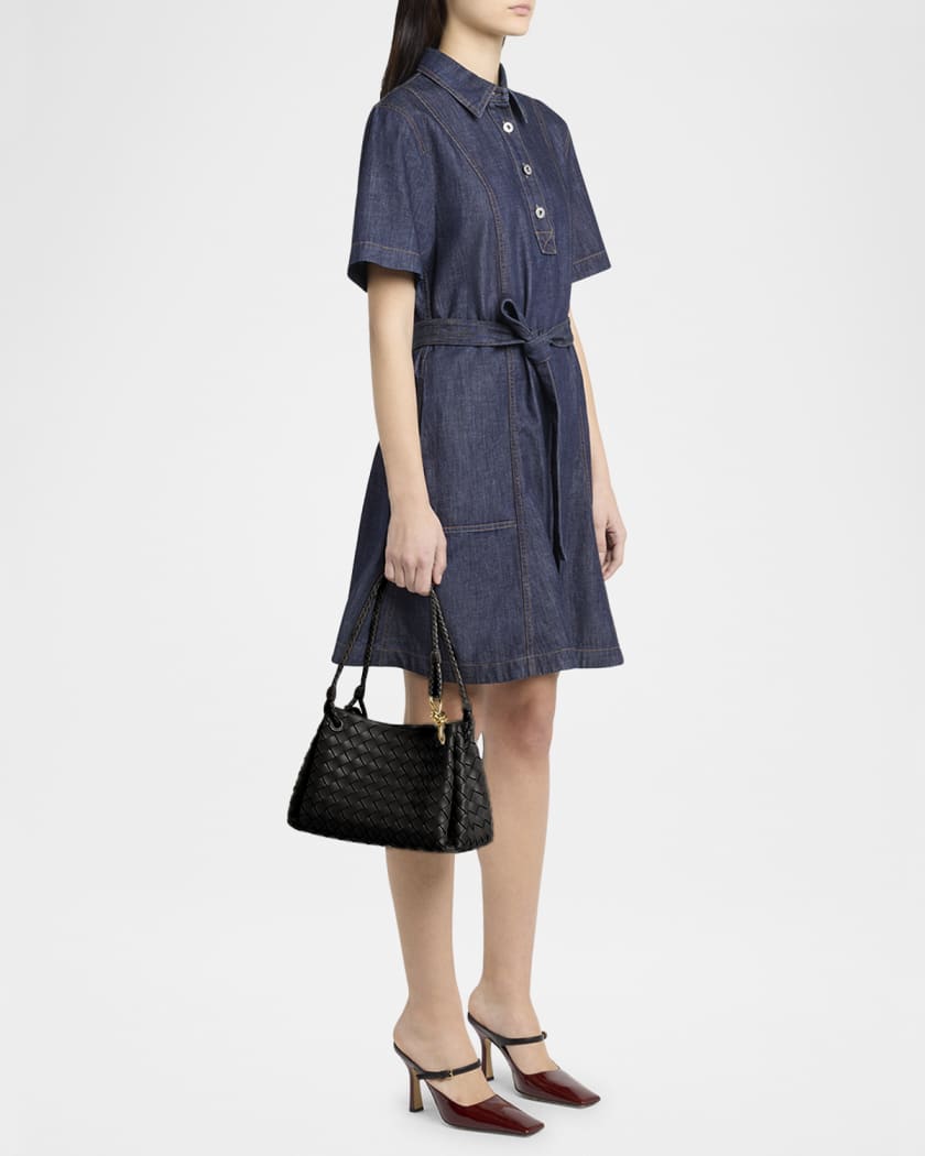 Parachute Medium Nappa Leather Shoulder Bag