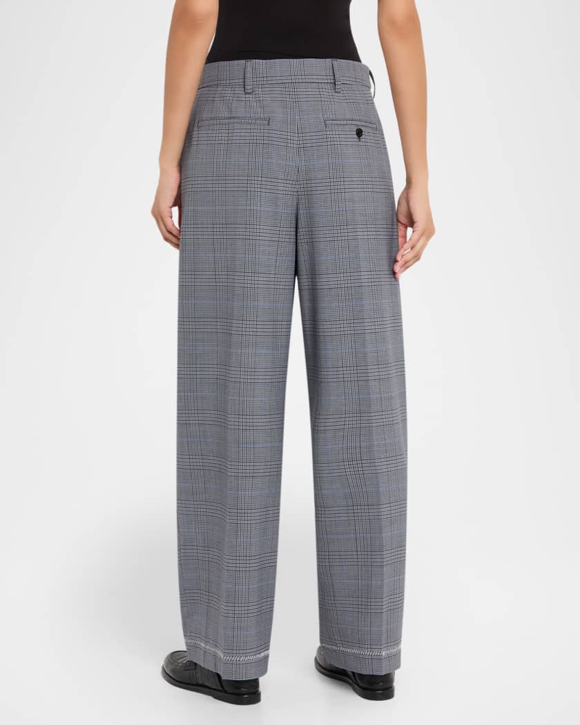 パンツ Marni High-Waisted Wide-Leg Trousers With Sharp Pleats Marni High-Waisted Wide-Leg Trousers With Sharp Pleats
