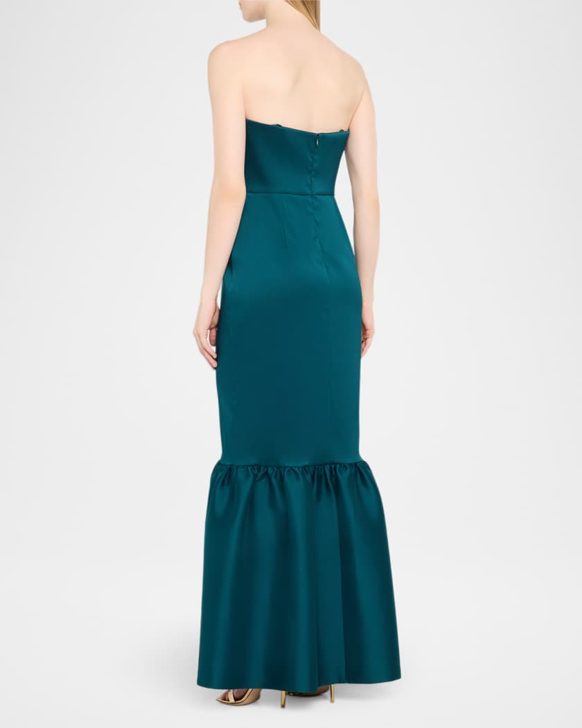 Strapless Stretch Mikado Mermaid Gown