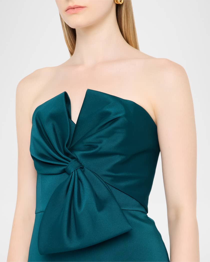 Strapless Stretch Mikado Mermaid Gown