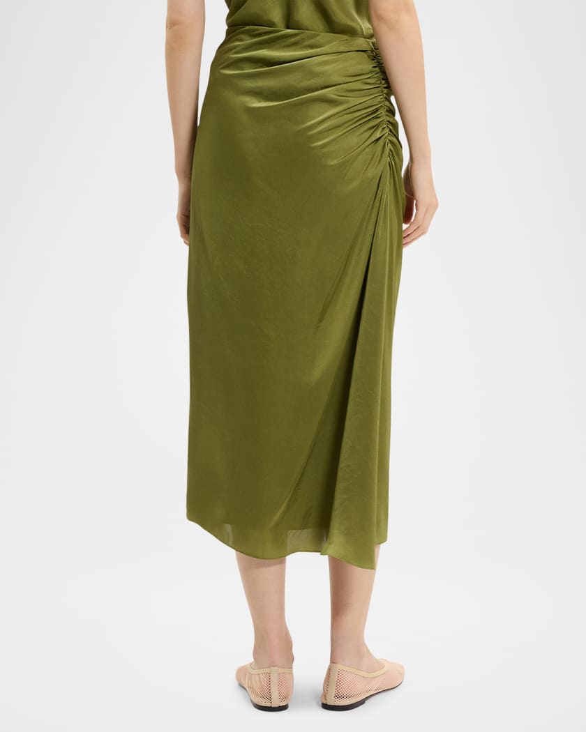 Side Ruched Skirt