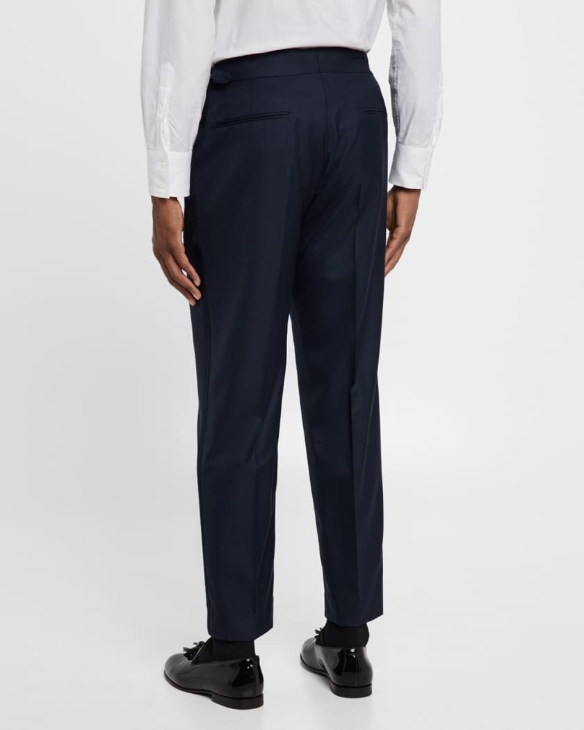 パンツ Brunello Cucinelli Technical Cotton Darted Trousers Brunello Cucinelli - Snow White Cotton Gabardine Pant