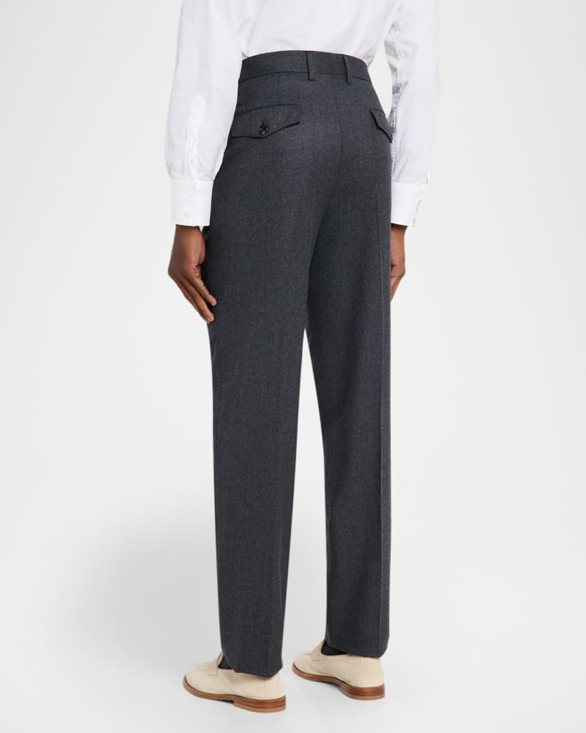 ブルネロクチネリ Brunello Cucinelli Cropped Flannel Pants Brunello Cucinelli Cropped Flannel Pants MD588P8757-C032